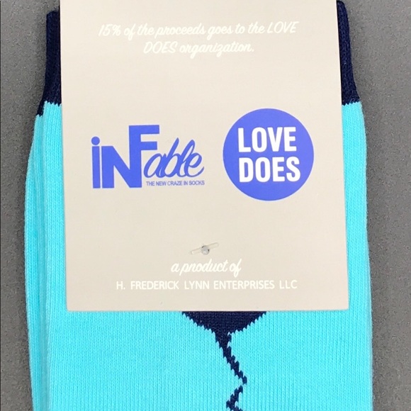 INFable LOVE DOES socks collaboration w/ Bob Goff - Picture 2 of 2